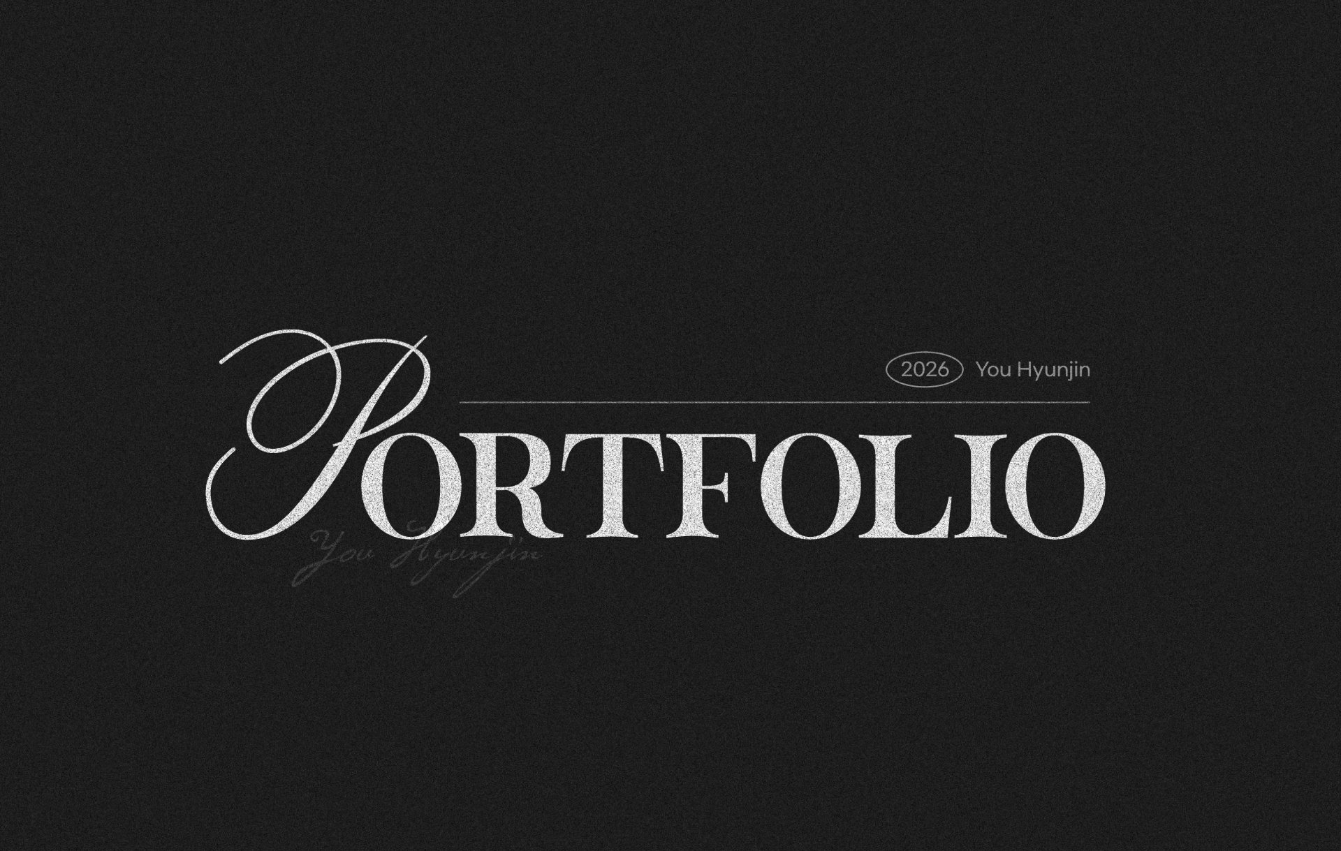 You Hyunjin — Portfolio 2026